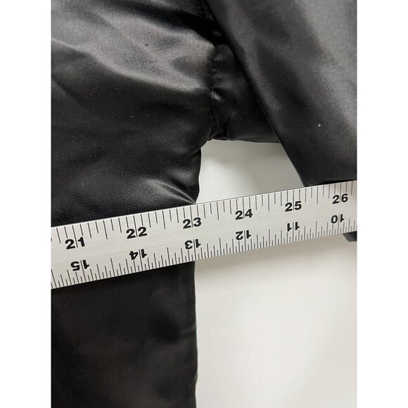 Vintage Asian Golden Silk Dragon Embroidered Chinese Robe Black Kimono One Size - Picture 4 of 10